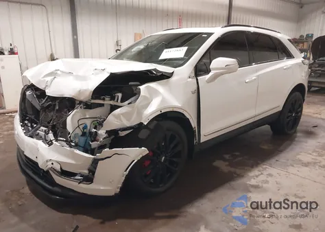 2023 Cadillac Xt5 Awd Sport from USA, damaged, VIN 1GYKNGRS4PZ181756